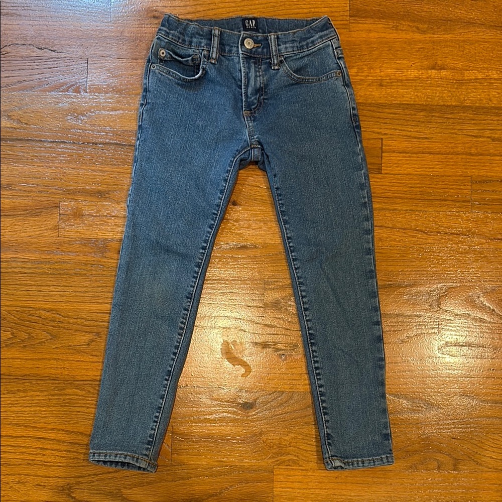 GAP Blue Skinny Jeans with Stretch and Tapered Fit
